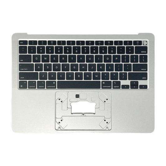 For Macbook Air 13 2020 M1 A2337 EMC3598 C-side Cover + US Edition Key Board (Silver) by buy2fix
