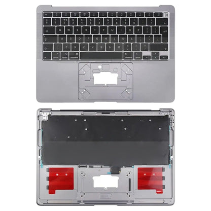 For Macbook Air 13 A2179 2020 C-side Cover + UK Edition Key Board(Black) - Bottom Cover by buy2fix | Online Shopping UK | buy2fix