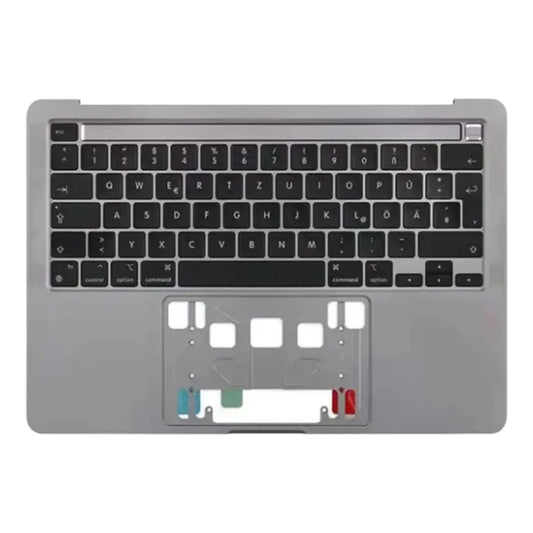 For Macbook Pro 13 inch 2021 A2338 C-side Cover + UK Edition Key Board (Grey) by buy2fix