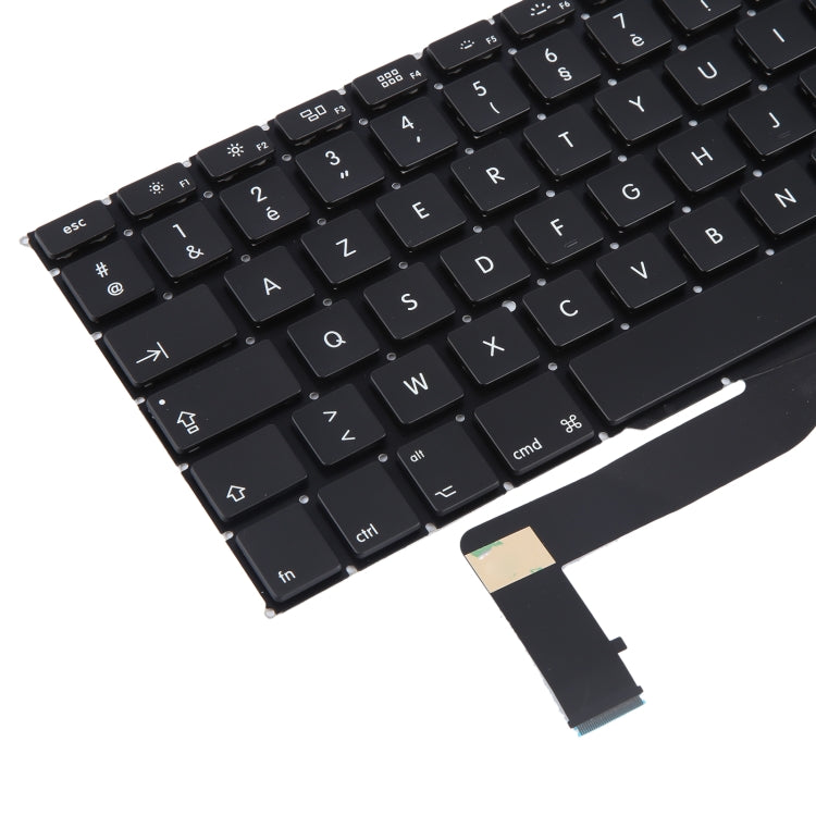 For Macbook Pro Retina 15 inch A1398 2012 2013 2014 2015 UK French Version Keyboard - Keyboard by buy2fix | Online Shopping UK | buy2fix