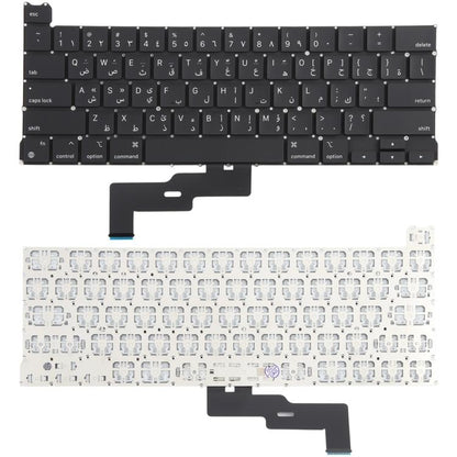 For MacBook Pro Retina 13 inch M1 A2338 Small Enter Arabic Version Keyboard - Replacement Keyboards by buy2fix | Online Shopping UK | buy2fix