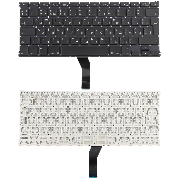 For MacBook Air 13 inch A1466 A1369 2011-2015 Big Enter RU Version Keyboard - Replacement Keyboards by buy2fix | Online Shopping UK | buy2fix