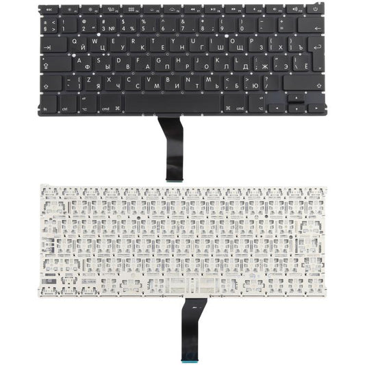 For MacBook Air 13 inch A1466 A1369 2011-2015 Big Enter RU Version Keyboard - Replacement Keyboards by buy2fix | Online Shopping UK | buy2fix