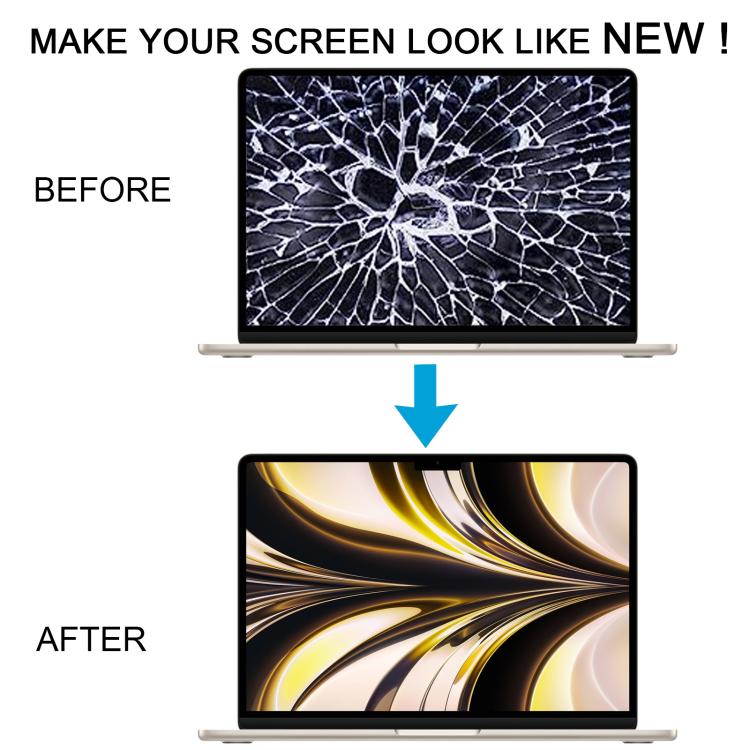 For MacBook Air 13.6 inch A3113 2024 EMC8611 Full LCD Display Screen(Silver) - LCD Screen by buy2fix | Online Shopping UK | buy2fix