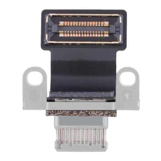 For Macbook Pro 16 inch 2023 A2780 821-03084-A Charging Port Flex Cable (Silver)