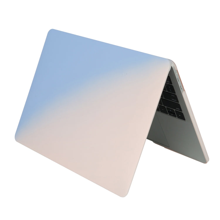 Cream Style Laptop Plastic Protective Case for MacBook Pro 13.3 inch (2019)(Pink Blue) - MacBook Pro Cases by buy2fix | Online Shopping UK | buy2fix