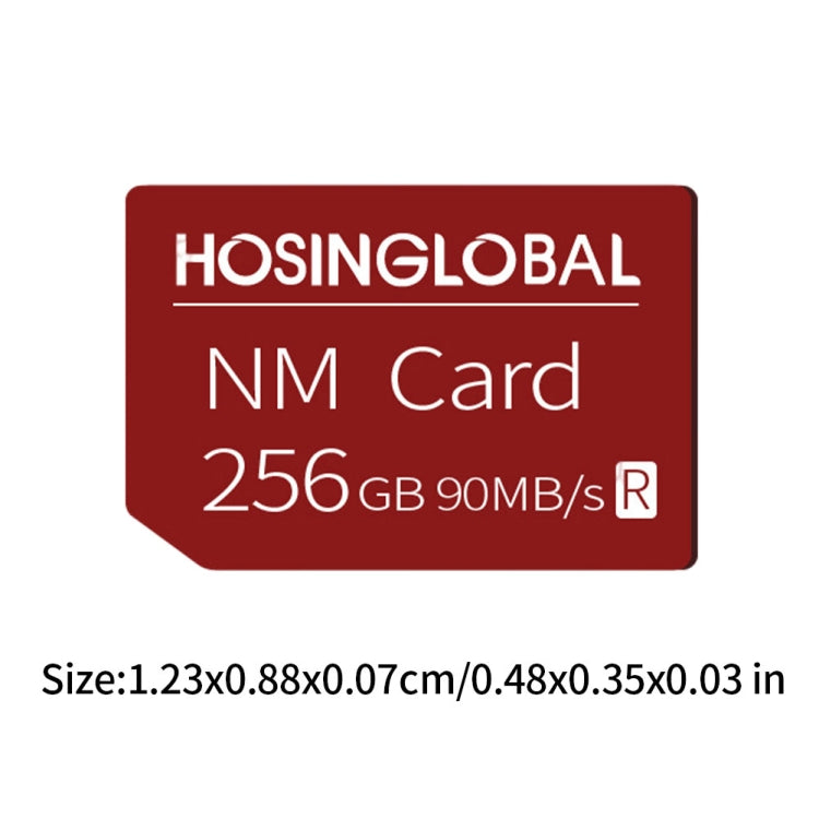 HOSINGLOBAL 90MB/s 256GB NM Card - Micro SD Card by buy2fix | Online Shopping UK | buy2fix