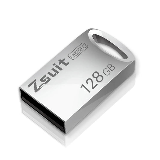 Zsuit 128GB USB 2.0 Mini Metal Ring Shape USB Flash Disk - USB Flash Drives by buy2fix | Online Shopping UK | buy2fix