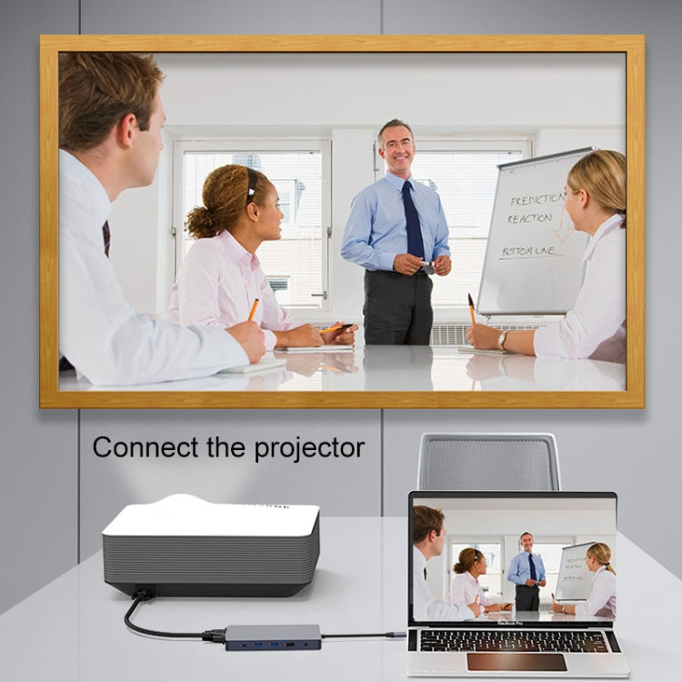 Blueendless 12 In 1 Multi-function Type-C / USB-C HUB Expansion Dock - USB HUB by Blueendless | Online Shopping UK | buy2fix