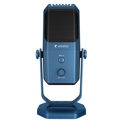 Yanmai SF-900 Multi-function Four Directivity Studio Recording Condenser Microphone with Desktop Stand(Blue) - Microphone by Yanmai | Online Shopping UK | buy2fix