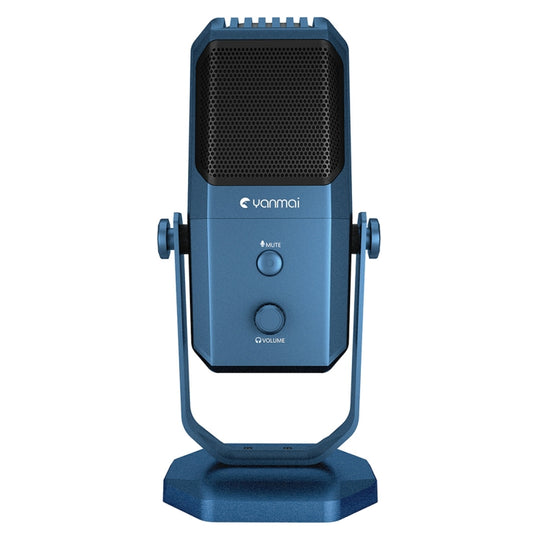 Yanmai SF-900 Multi-function Four Directivity Studio Recording Condenser Microphone with Desktop Stand(Blue)