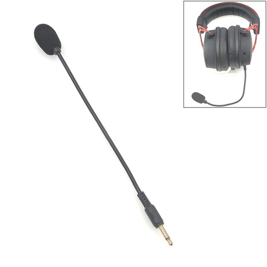 ZJ033MR-03 17cm Mono 3.5mm Straight Plug Gaming Headset Sound Card Live Microphone