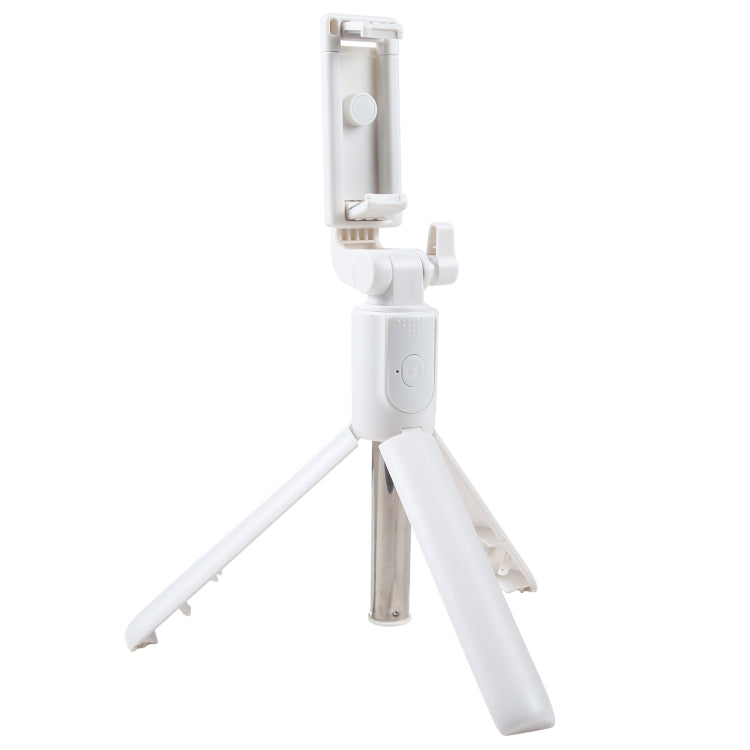 R1 Multifunctional Bluetooth Tripod Selfie Stick (White) - Selfie Sticks by buy2fix | Online Shopping UK | buy2fix
