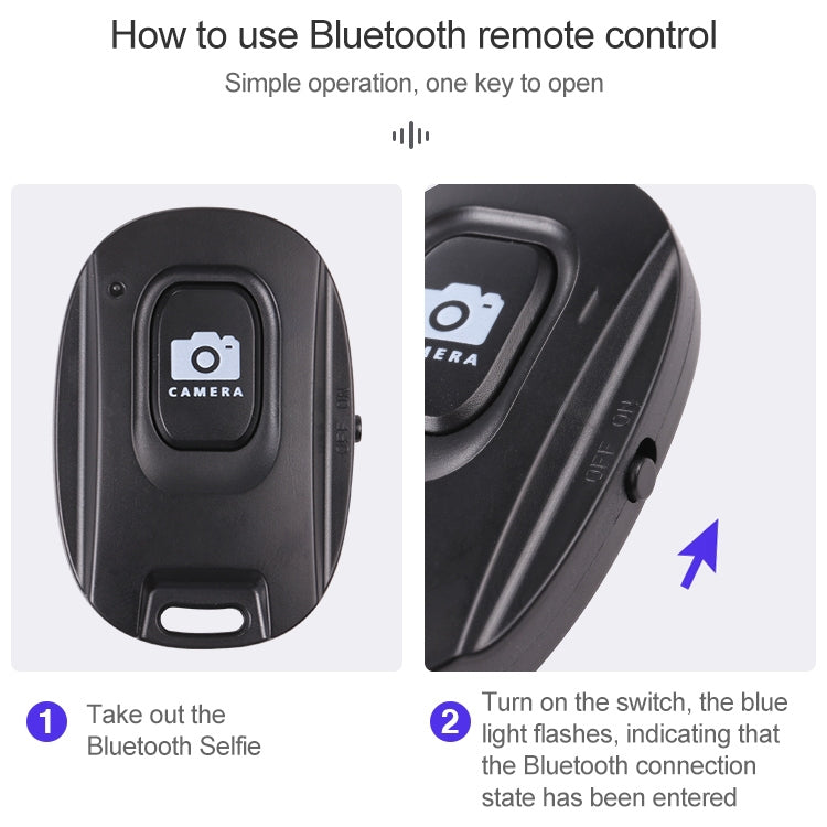 Wireless Bluetooth One-button Selfie - Phone Remote Control by buy2fix | Online Shopping UK | buy2fix
