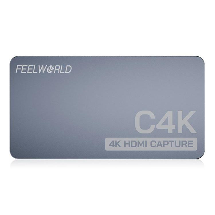 FEEWORLD C4K Video Capture 4K HDMI 60Hz In and Out USB-C Plug and Play for Streaming Gaming Video Conference - Video Capture Solutions by FEELWORLD | Online Shopping UK | buy2fix