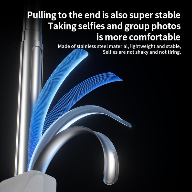 i6 Mini Bluetooth Selfie Stick Phone Holder (White) - Selfie Sticks by buy2fix | Online Shopping UK | buy2fix