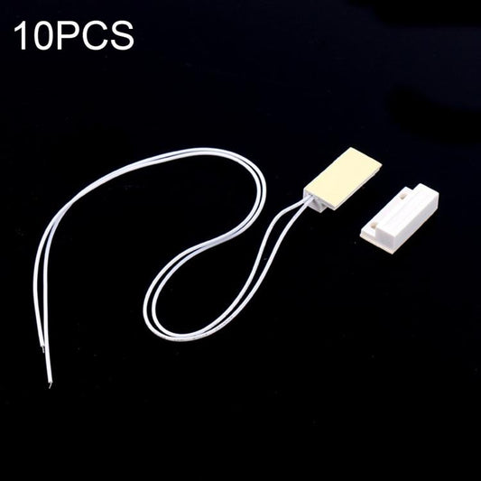 10 PCS Embedded NC Model Door Magnetic Sensor Switch by buy2fix