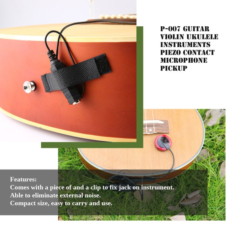 For Wooden Guitar Pasteable Multifunctional Sound Pickup - String Instrument Accessories by buy2fix | Online Shopping UK | buy2fix