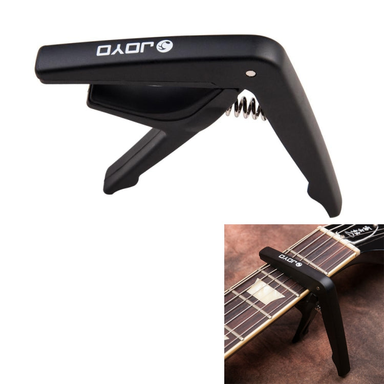JOYO JCP-01 Guitar Capo Plastic Steel Lightweight Ukulele Capo (Black) - String Instrument Accessories by JOYO | Online Shopping UK | buy2fix