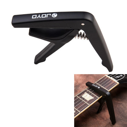 JOYO JCP-01 Guitar Capo Plastic Steel Lightweight Ukulele Capo (Black) - String Instrument Accessories by JOYO | Online Shopping UK | buy2fix