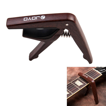 JOYO JCP-01 Guitar Capo Plastic Steel Lightweight Ukulele Capo (Brown) - String Instrument Accessories by JOYO | Online Shopping UK | buy2fix