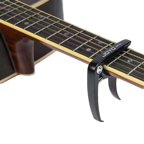 JOYO JCP-03 Zinc Alloy Guitar Capo Universal Capo for Acoustic Guitar Ukulele (Black) - String Instrument Accessories by JOYO | Online Shopping UK | buy2fix