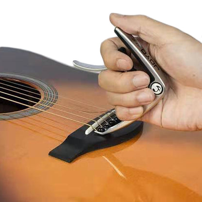 JOYO JCP-03 Zinc Alloy Guitar Capo Universal Capo for Acoustic Guitar Ukulele (Silver) - String Instrument Accessories by JOYO | Online Shopping UK | buy2fix