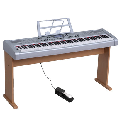 JOYO JSP-10 Universal Sustain Pedal Foot Switch Piano Keyboards Sustain Foot Pedal for Electronic Organ / Electric Piano / MIDI Keyboard (Silver) - Keyboard Instruments by JOYO | Online Shopping UK | buy2fix