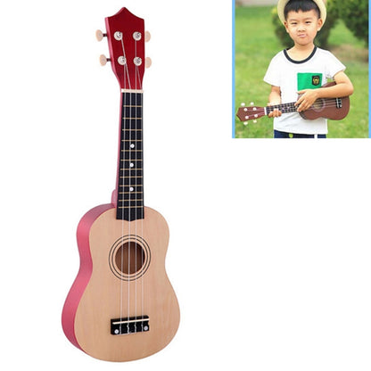 HM100 21 inch Basswood Ukulele Children Musical Enlightenment Instrument(Khaki) - String Instrument Accessories by buy2fix | Online Shopping UK | buy2fix