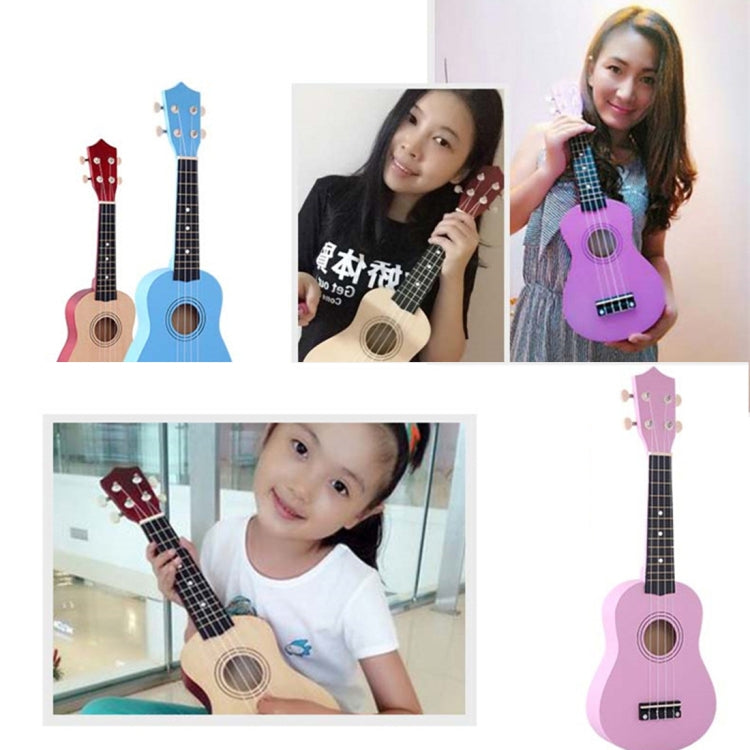HM100 21 inch Basswood Ukulele Children Musical Enlightenment Instrument(Khaki) - String Instrument Accessories by buy2fix | Online Shopping UK | buy2fix