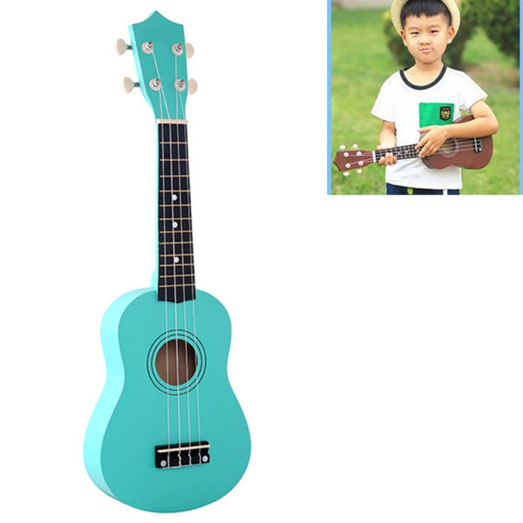HM100 21 inch Basswood Ukulele Children Musical Enlightenment Instrument(Mint Green) - String Instrument Accessories by buy2fix | Online Shopping UK | buy2fix