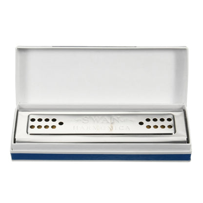 Swan SW24-12A 24-holes Double-sided Harmonica Beginner Polyphony Box Adult Children Beginners Performance - Wind Instrument Accessories by buy2fix | Online Shopping UK | buy2fix