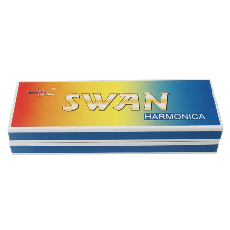 Swan SW24-12A 24-holes Double-sided Harmonica Beginner Polyphony Box Adult Children Beginners Performance - Wind Instrument Accessories by buy2fix | Online Shopping UK | buy2fix