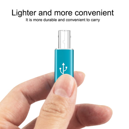 Type-C Female to MIDI Male Universal Adapter for Electronic Musical Instruments(Blue) - Keyboard Accessories by buy2fix | Online Shopping UK | buy2fix