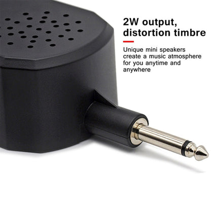 JOYO JA-01 2W Large Volume Guitar Amplifier Mini Portable Electric Guitar Bass Speakers with Distortion Timbre, Support MP3 / Earphone - Guitar Tuner Accessories by JOYO | Online Shopping UK | buy2fix