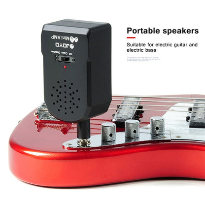 JOYO JA-01 2W Large Volume Guitar Amplifier Mini Portable Electric Guitar Bass Speakers with Distortion Timbre, Support MP3 / Earphone - Guitar Tuner Accessories by JOYO | Online Shopping UK | buy2fix