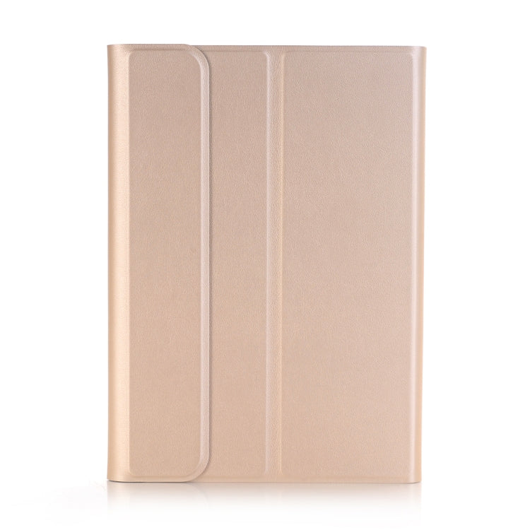 A03 for iPad mini 3 / 2 / 1 Universal Ultra-thin ABS Horizontal Flip Tablet Case + Bluetooth Keyboard(Gold) by buy2fix