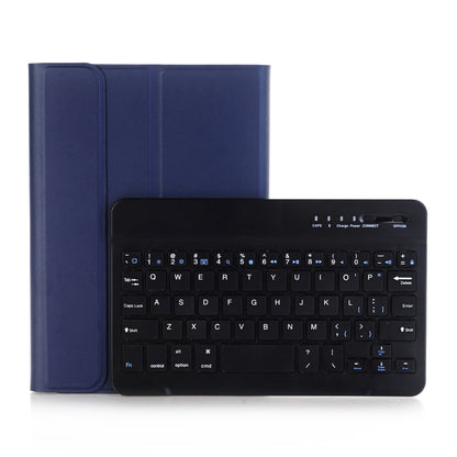 A03 for iPad mini 3 / 2 / 1 Universal Ultra-thin ABS Horizontal Flip Tablet Case + Bluetooth Keyboard(Blue) - For iPad mini by buy2fix | Online Shopping UK | buy2fix