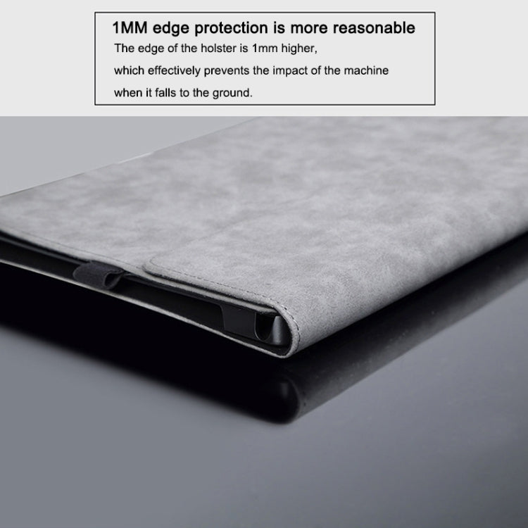 Laptop Bag Case Sleeve Notebook Briefcase Carry Bag for Microsoft Surface Go(Grey) - Microsoft by buy2fix | Online Shopping UK | buy2fix