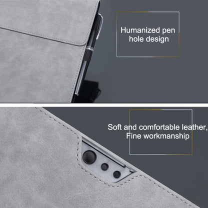 Laptop Bag Case Sleeve Notebook Briefcase Carry Bag for Microsoft Surface Pro 6 12.3 inch (Grey) - Microsoft by buy2fix | Online Shopping UK | buy2fix