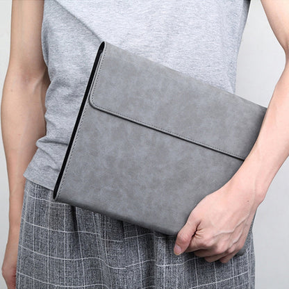 Laptop Bag Case Sleeve Notebook Briefcase Carry Bag for Microsoft Surface Pro 6 12.3 inch (Grey) - Microsoft by buy2fix | Online Shopping UK | buy2fix