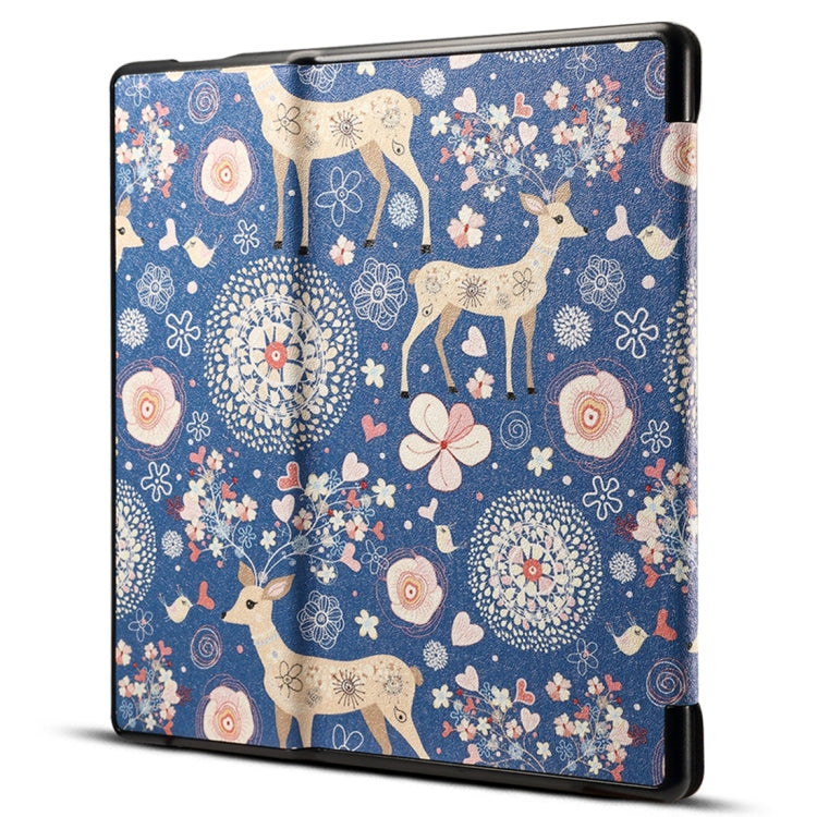 Dibase for Amazon Kindle Oasis 2017 7 inch Print Horizontal Flip PU Leather Protective Case - Amazon by dibase | Online Shopping UK | buy2fix