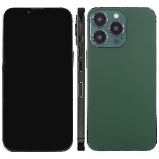 For iPhone 13 Pro Black Screen Non-Working Fake Dummy Display Model (Dark Green)