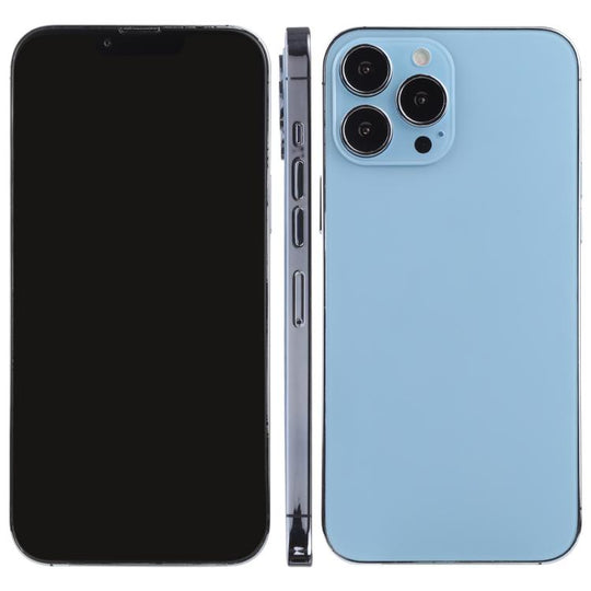 For iPhone 13 Pro Max Black Screen Non-Working Fake Dummy Display Model(Sierra Blue)