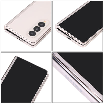 For Samsung Galaxy Z Fold4 Black Screen Non-Working Fake Dummy Display Model(Gold) - For Galaxy by buy2fix | Online Shopping UK | buy2fix