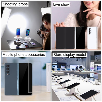 For Samsung Galaxy Z Fold4 Black Screen Non-Working Fake Dummy Display Model(Blue) - For Galaxy by buy2fix | Online Shopping UK | buy2fix