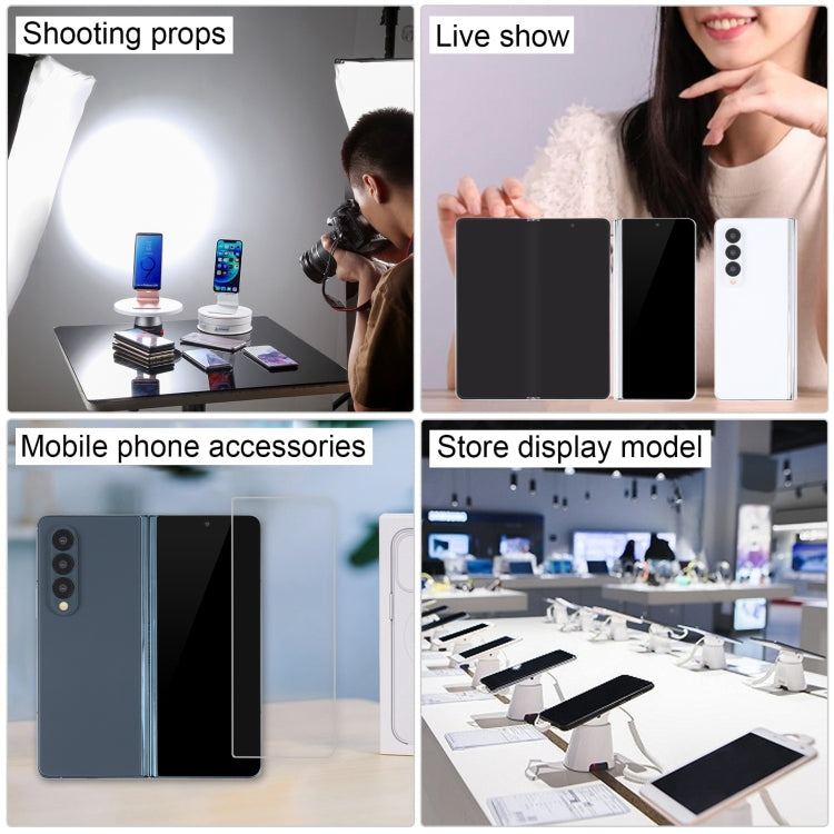 For Samsung Galaxy Z Fold4 Black Screen Non-Working Fake Dummy Display Model(Gold) - For Galaxy by buy2fix | Online Shopping UK | buy2fix