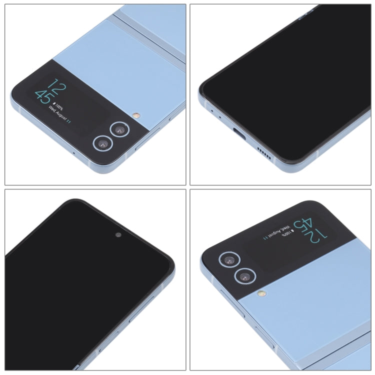 For Samsung Galaxy Z Flip4 Black Screen Non-Working Fake Dummy Display Model (Blue) - For Galaxy by buy2fix | Online Shopping UK | buy2fix