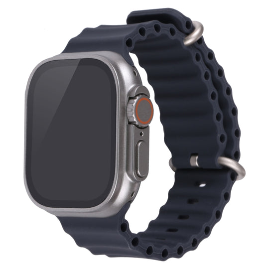 For Apple Watch Ultra 49mm Black Screen Non-Working Fake Dummy Display Model (Dark Blue)