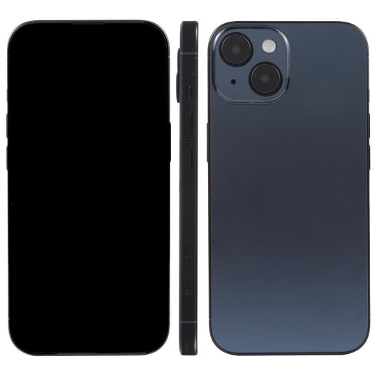 For iPhone 15 Black Screen Non-Working Fake Dummy Display Model (Black)